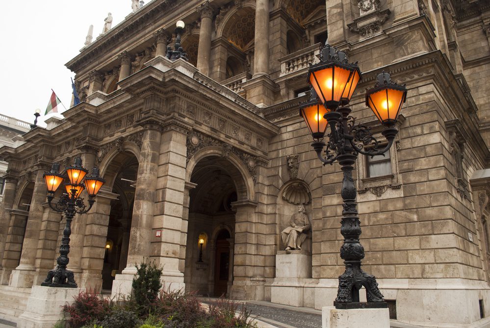 Budapest Hungary Opera House Andrassy Avenue